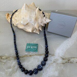 NIB Jay King Neon Apatite 36" Beaded‎ Necklace